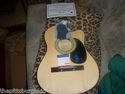 WILLIE NELSON SIGNED ACOUSTIC GUITAR PSA DNA JSA G