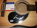 NICE LOU REED SIGNED VELVET UNDERGROUND GUITAR PSA