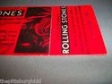 RARE  ROLLING STONES OCT 5TH 1981 TOUR UNUSED TICK