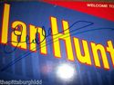 IAN HUNTER SIGNED "LIVE WELCOME TO THE CLUB" ALBUM