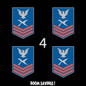 USCG Rank Petty Officer First Class E6 Intelligenc