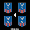 USCG Rank Petty Officer First Class E6 Food Servic