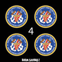 USCG Health and Safety Directorate 3" (4)Four Deca