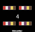 USCG Inter-American Defense Board Medal Ribbon 3" 