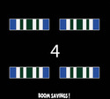 USCG Joint Service Commendation Medal Ribbon 3" (4