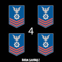 USCG Rank Petty Officer First Class E6 Machinery T