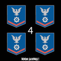 USCG Rank Petty Officer Third Class E4 Machinery T