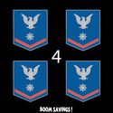 USCG Rank Petty Officer Third Class E4 Quartermast