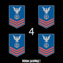 USCG Rank Petty Officer First Class E6 Marine Scie