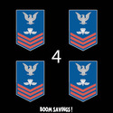 USCG Rank Petty Officer First Class E6 Aviation Su