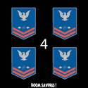 USCG Rank Petty Officer Second Class E5 Avionics E