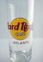 Atlanta Hard Rock Cafe Red Letters Shot Glass