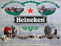 Vintage Retro Heineken Beer Bar Lager Pub Mirror S