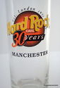 30 Years Shot Glass Hard Rock Cafe Manchester Engl