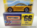 1996 Matchbox 75 Challenge Opel Calibra DTM #66