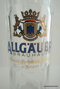 Pilsner Beer Mug Glass Allgauer Brauhaus Germany