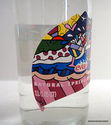 Romero Britto 2006 Evian Water Bottle Limited Edit