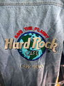 Cape Town Vintage Denim Jean Jacket Hard Rock Cafe