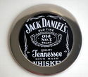 Jack Daniels Metal Rimmed Coasters Set Of 4