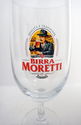 Birra Moretti Goblet Beer Glass Brewery Heineken I