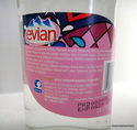 Romero Britto 2006 Evian Water Bottle Limited Edit