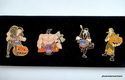 Hard Rock Cafe Kobe Set Of 4 Halloween Themed Pins