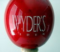 Wyder`s Dry Apple Cinder Tap Handle