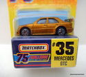 1997 Matchbox 75 Challenge Mercedes GTC #35