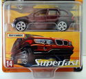 Matchbox Superfast BMW X5 Maroon No14