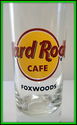 Hard Rock Cafe Foxwoods Red Circle Shot Glass