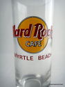 Hard Rock Cafe Myrtle Beach Red Letters Shot Glass