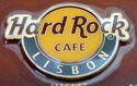 Hard Rock Cafe Lisbon Classic Logo Magnet