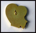 Planet Hollywood Cancun Heart Logo Pin