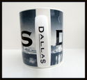 2002 Skyline Series Mug Starbucks Barista Dallas