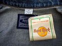 Hard Rock Cafe Singapore Vintage Denim Jean Jacket