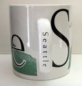 1994 Starbucks Seattle City Mug Collector Series