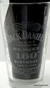 Pint Glass 160th Birthday Edition Jack Daniels