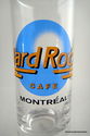 Hard Rock Cafe Montreal Blue Logo Shot Glass