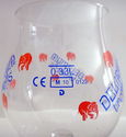 Delirium Tremens Pink Elephant Tulip Beer Glass Hu