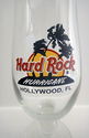 Hard Rock Cafe Hollywood, FL Hurricane Glass Red C