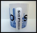 2002 Skyline Series Mug Starbucks Barista San Fran