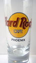 Hard Rock Cafe Phoenix Black Circle Shot Glass