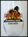 Hard Rock Cafe Chicago Hurricane Glass Black Circl