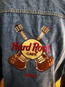 Denim Vintage Jean Jacket XXL Hard Rock Cafe Paris