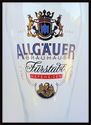 Pilsner Beer Glass Allgauer Brauhaus Furstabt Germ