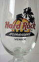 Hard Rock Cafe Venice,Italy Hurricane Glass Red Ci