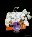 Hard Rock Cafe Kobe Set Of 4 Halloween Themed Pins