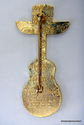 Hard Rock Cafe Vancouver Totem Pole Guitar Gold Me