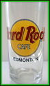 Hard Rock Cafe Edmonton Black Circle Shot Glass