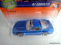 1997 Matchbox Super Cars Series 8, 97 Corvette Blu